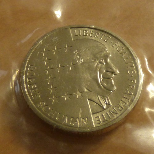 France francs 1986 schuman - 10,
