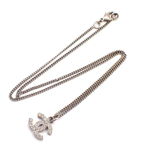 Chanel logo strass - chanel,