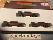 MARKLIN mini-club 1:220 DRG Ep.II SET 3 CARRI Art. 82390 PARI AL NUOVO