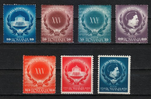 Romania 1946 mnh 980 986 - romania, 980-986