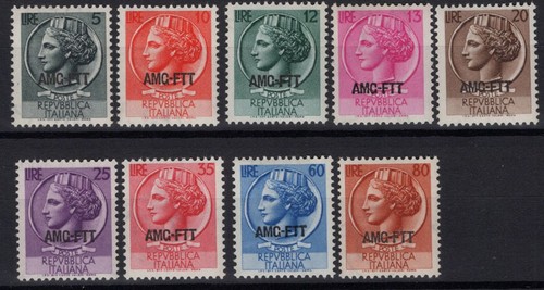 Trieste 1953 italia - trieste, a