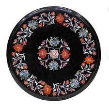 Centrocaffè 16" nero rotondo