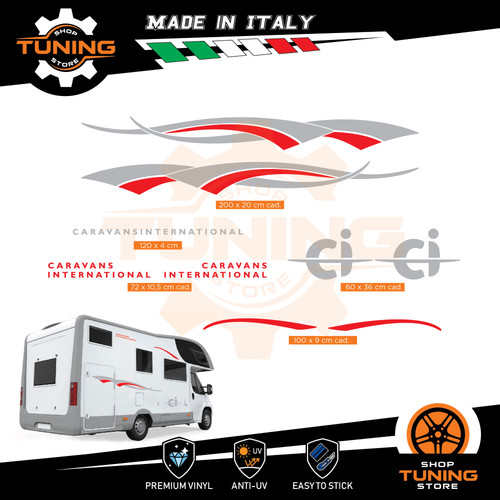 Kit adesivi camper - kit,
