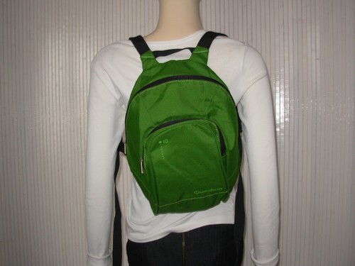 Petit sac dos - sac, vert