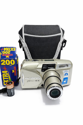 Fotocamera analogica olympus - fotocamera,