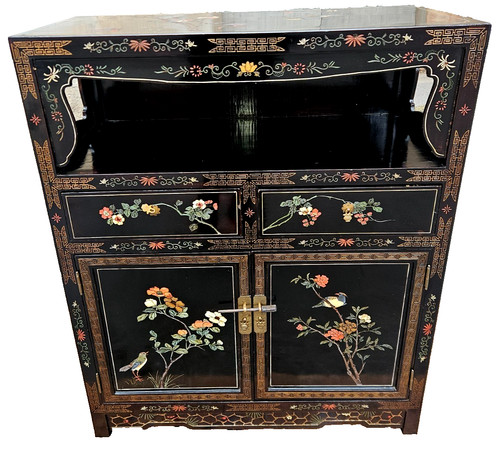 Credenza decorata lacca - credenza,