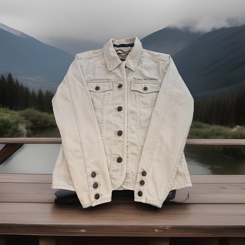 Giacca jeans harley davidson - giacca,