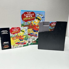 THE SIMPSONS BART VS. THE SPACEMUTANTS COMPLETO ITA ORIGINALE PAL NINTENDO
