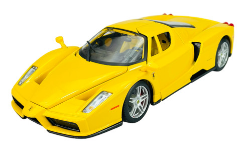 Bburago enzo ferrari - enzo, giallo
