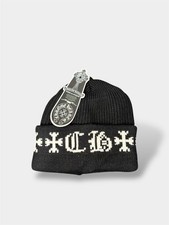 Berretto Cuori Cromati Nero