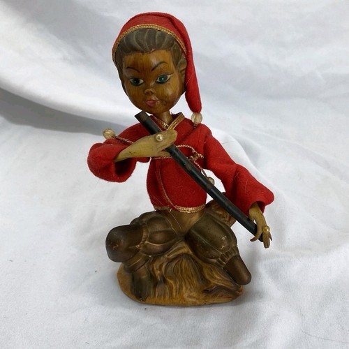 Bambola statuina plastica