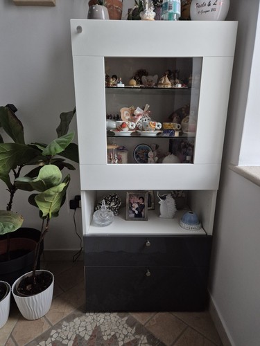 Vetrina soggiorno ikea con - vetrina,