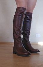 Stivali slouchy donna Mauro Leone In Pelle 