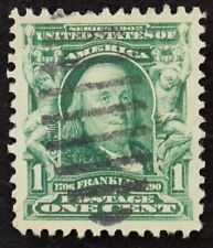 U.S. Used Stamp Scott #300 1c
