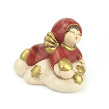 Thun angelo in ceramica su