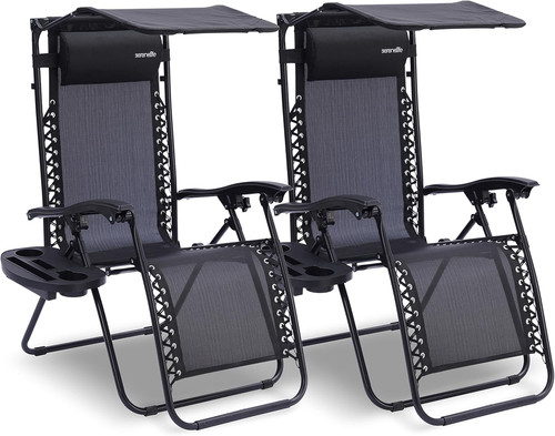 Set sedia sdraio reclinabile - set,