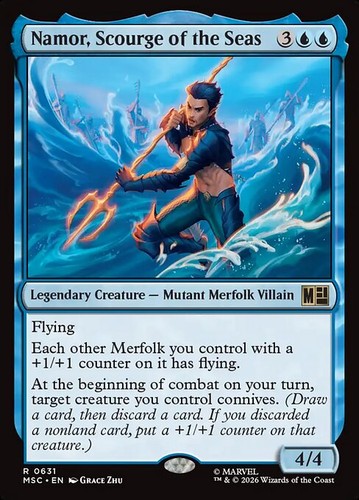 Mtg namor scourge - namor,,