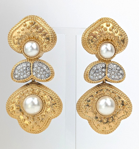 Orecchini clip vintage