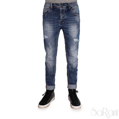 Pantaloni jeans uomo casual - pantaloni,