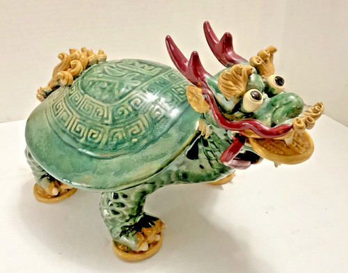 Tartaruga drago ceramica - tartaruga, in