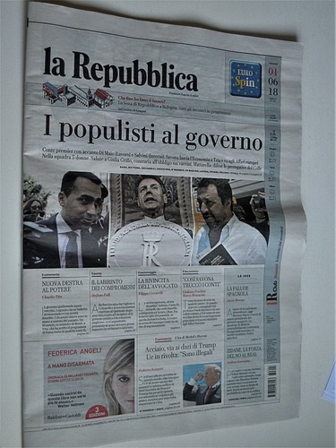 Repubblica giornale - la,