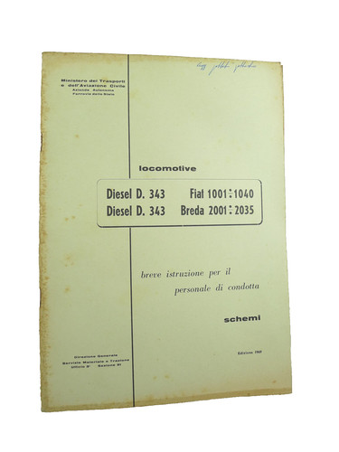 Vecchio manuale ferrovie - manuale,