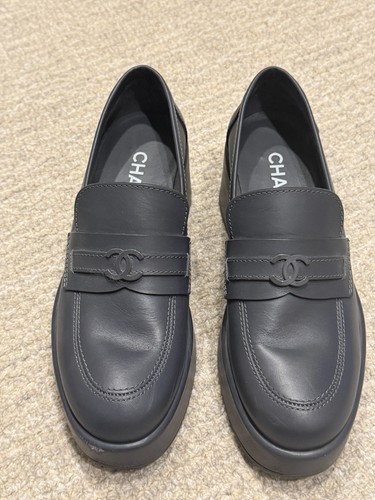 Scarpe mocassini chanel grigio - mocassini,