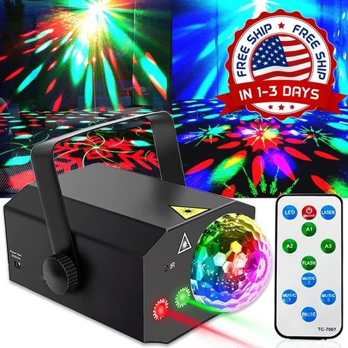 Luci laser bola discoteca - de,