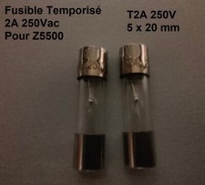 Lot de 4 Fusibles 2A 250V