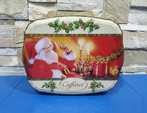 Scatola latta natale - scatola,