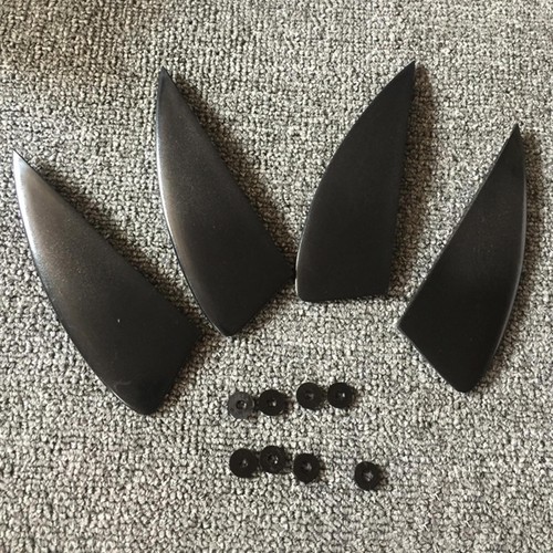 Kiteboard fin wakeboard - 4x,