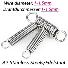 Expansion Spring Stainless Steel Tension Extension Expanding Springs 10mm-350mm