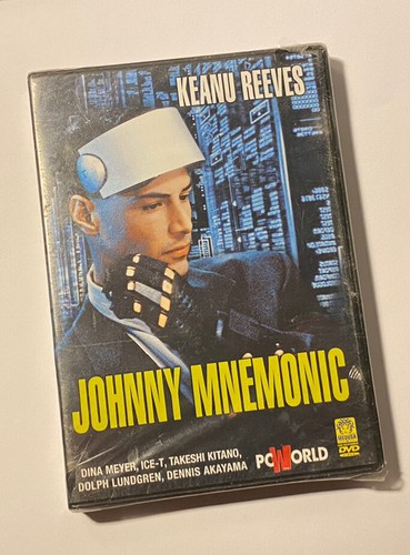 Johnny mnemonic raro dvd - johnny,