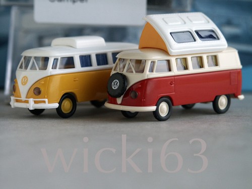 Brekina set camper con - vw,