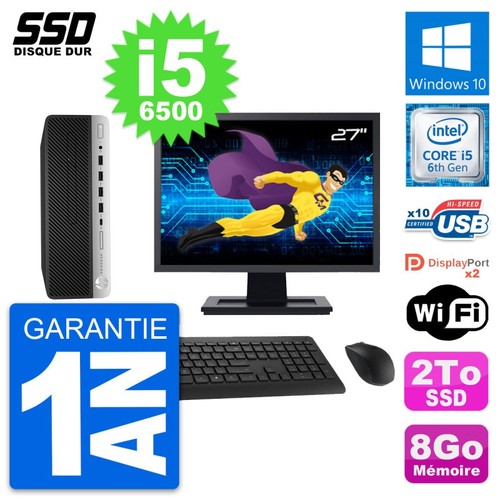 Prodesk 600 sff ecran - pc, g3