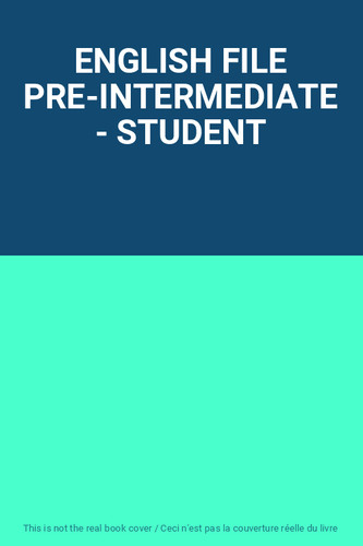 English file pre intermediate - english,