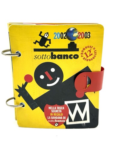 Diario vintage sottobanco 2002 - diario,