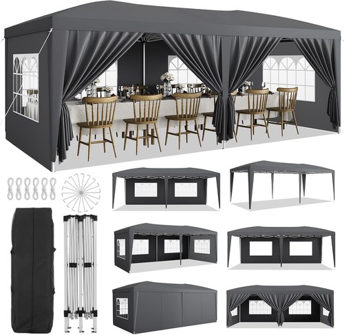 Pop gazebo pieghevole 3x6m - gazebo,