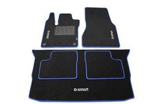 Tappeti Moquette + baule Smart ForFour W453 dal 2014-,EQ dal 2019- 11BLUETTE