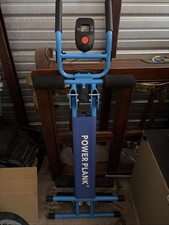 Macchina PowerPlank Addominal Core Trainer Cruncher Body Fitness Esercizio Allenamento
