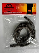 GUARNIZIONE IN FIBRA DI VETRO CON ANIMA PER STUFA / CAMINO 10 mm x 2,5 mt
