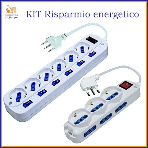 Kit ciabatta multipresa con - kit,