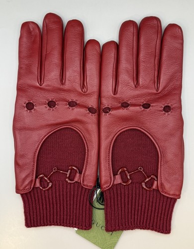 Gucci guanti pelle di - in,
