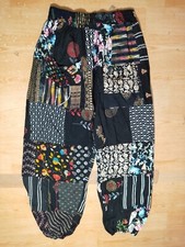Pantaloni harem patchwork