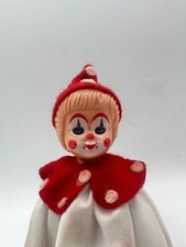 Piccolo bambolotto vintage vestito da clown