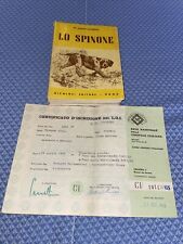 LO SPINONE, Manlio Matteucci