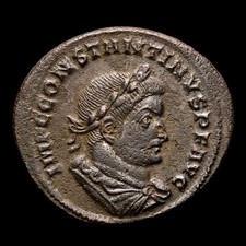 *Lucernae* Costantino I Follis