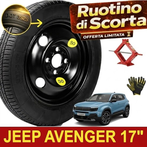 Ruotino scorta jeep - scorta, 17"
