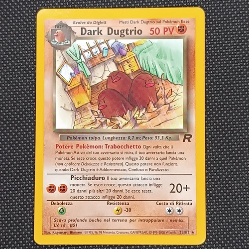 Pokemon dark dugtrio 82 - dugtrio, tr