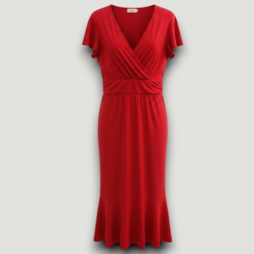 Abito missky rosso stile - abito,